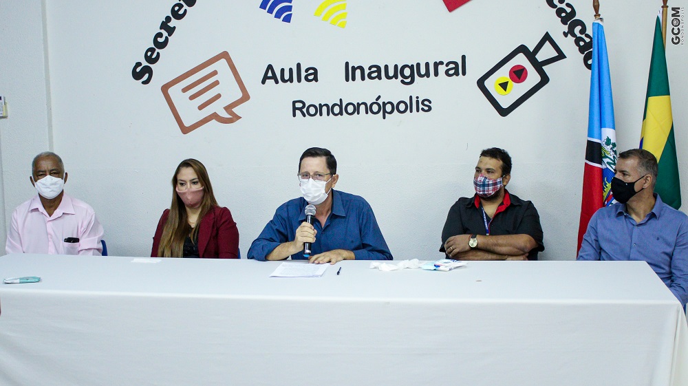 Rondonópolis | Secretaria Municipal realiza live de aula inaugural do ano letivo