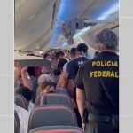 Avião retorna ao aeroporto após decolagem e homem sem máscara é retirado de voo 6