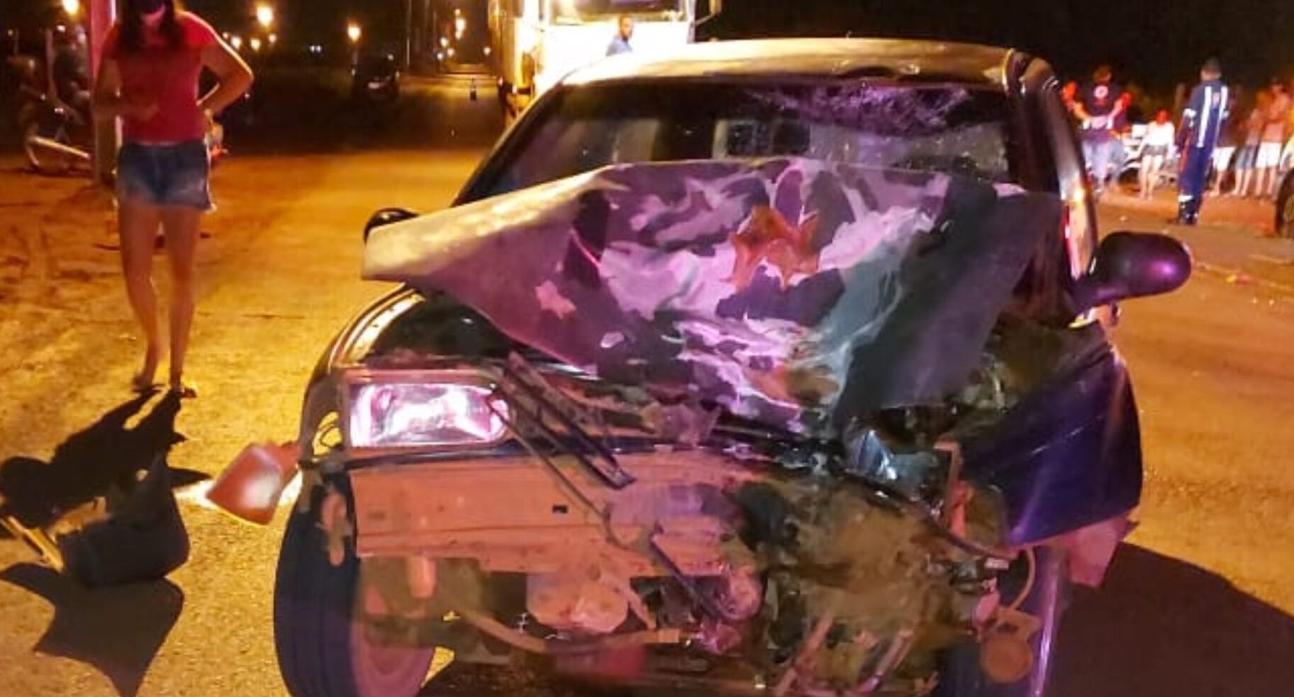 Colisão entre carro e moto provoca morte em Tangará da Serra