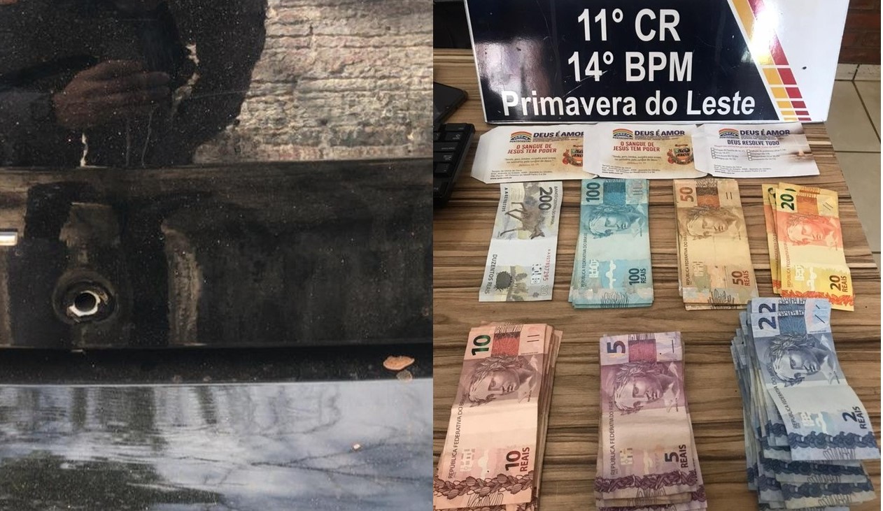 Primavera do Leste | Mulher é morta em carro durante confronto entre assaltantes de igreja e a polícia