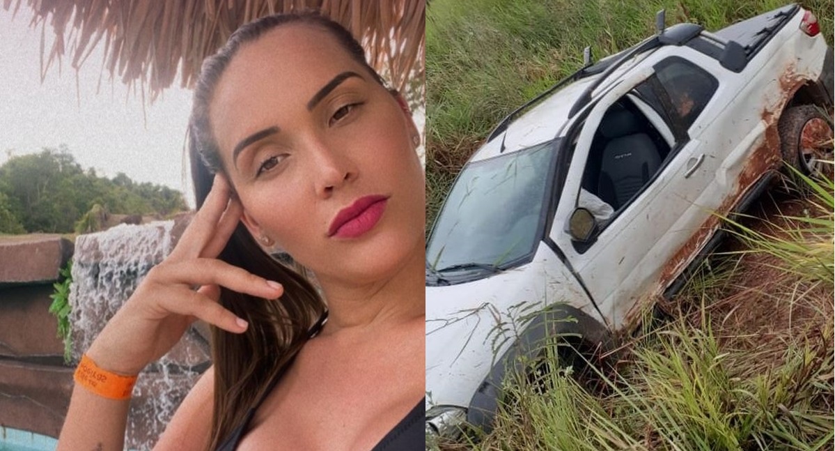 Mato Grosso | Jovem morre ao capotar picape após tentar desviar de cachorro em rodovia
