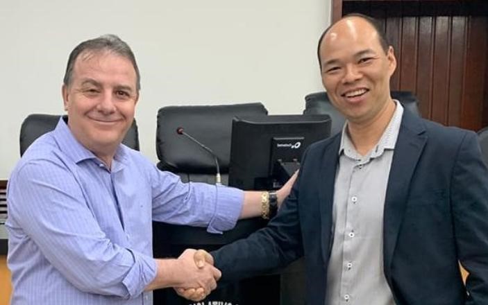 Nakamoto anuncia implantação de escola militar feito pelo Ministério da Educação em Cáceres  