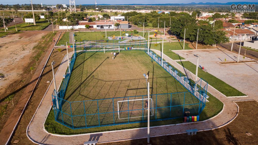 Rondonópolis | Moradores já usufruem da Praça do Jardim Europa concluída e entregue recentemente