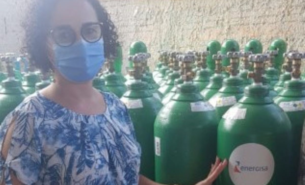 A pedido do Observatório da ALMT, concessionária doa 100 cilindros de oxigênio ao governo