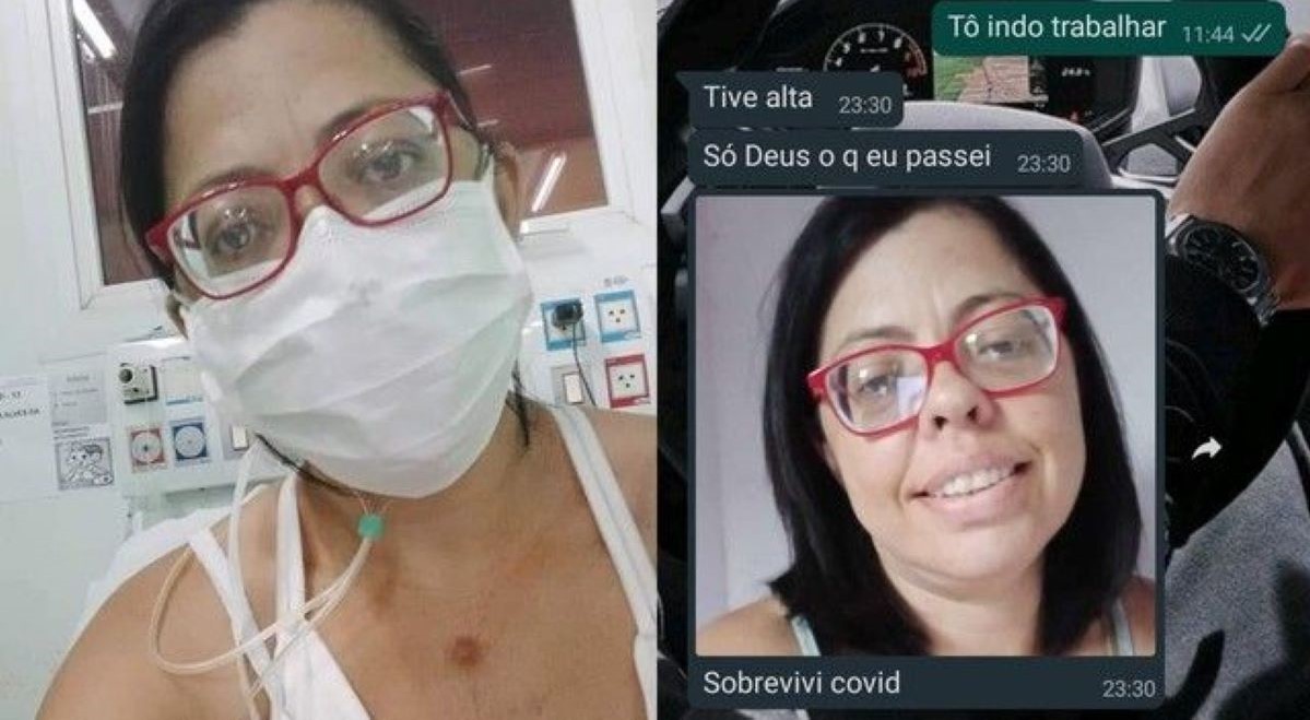 Mulher morre de Covid-19 quase 20 dias após celebrar cura: “Sobrevivi”