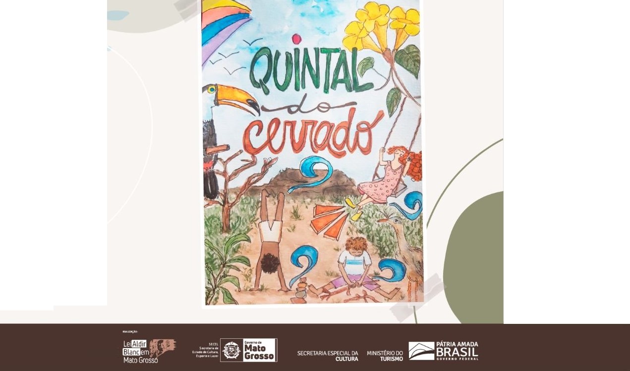 Projeto Quintal do Cerrado oferece oficinas gratuitas para crianças sobre conexão com a natureza