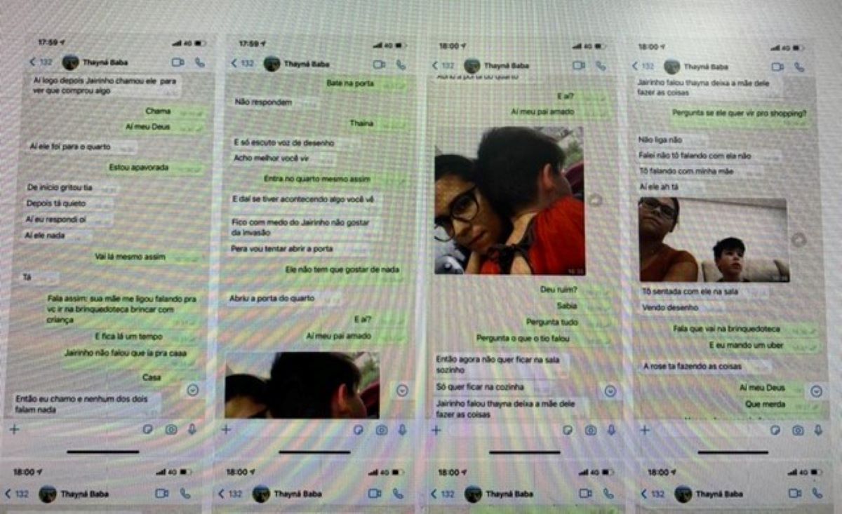 Por mensagens, babá narrou em tempo real à mãe de Henry tortura do menino por Dr. Jairinho
