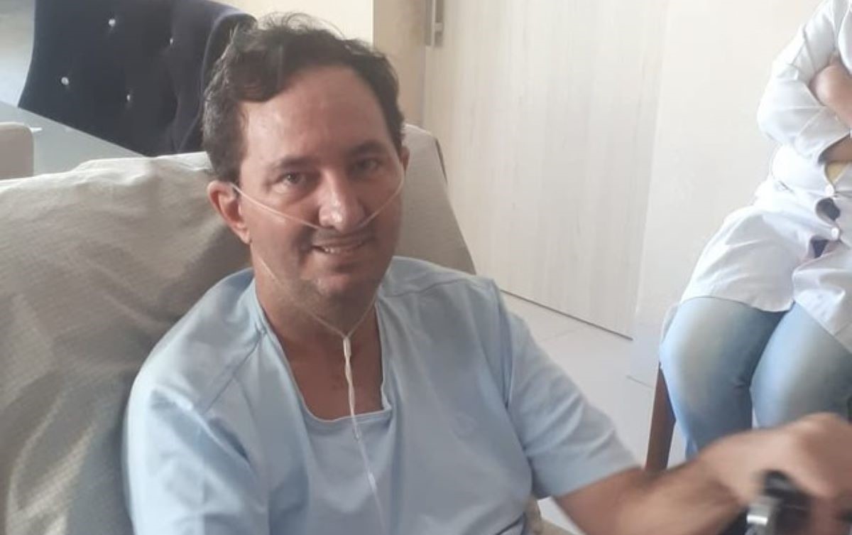 Valdir Barranco perde 27 kg após 3 meses de tratamento contra a Covid e volta às atividades nesta quarta-feira (26)