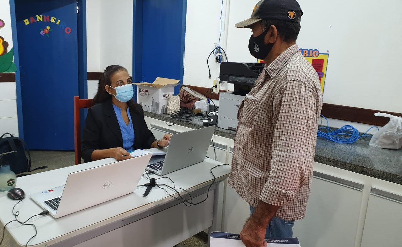 Sanear participa de mutirão da prefeitura no Distrito de Boa Vista
