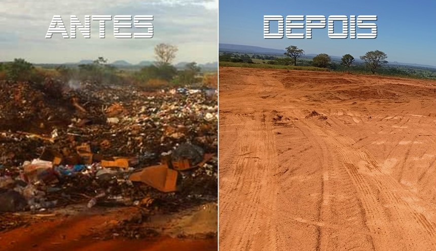 Antigo lixão de Pedra Preta será transformado em área verde