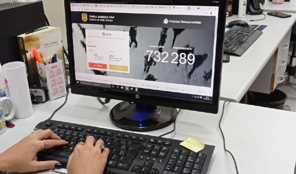 Sistema criado pela Polícia Civil reúne dados de desaparecidos e colabora para a localização de pessoas em MT