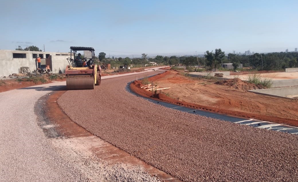 Pátio visita obras do Parque Natural Municipal da Seriema que seguem firmes