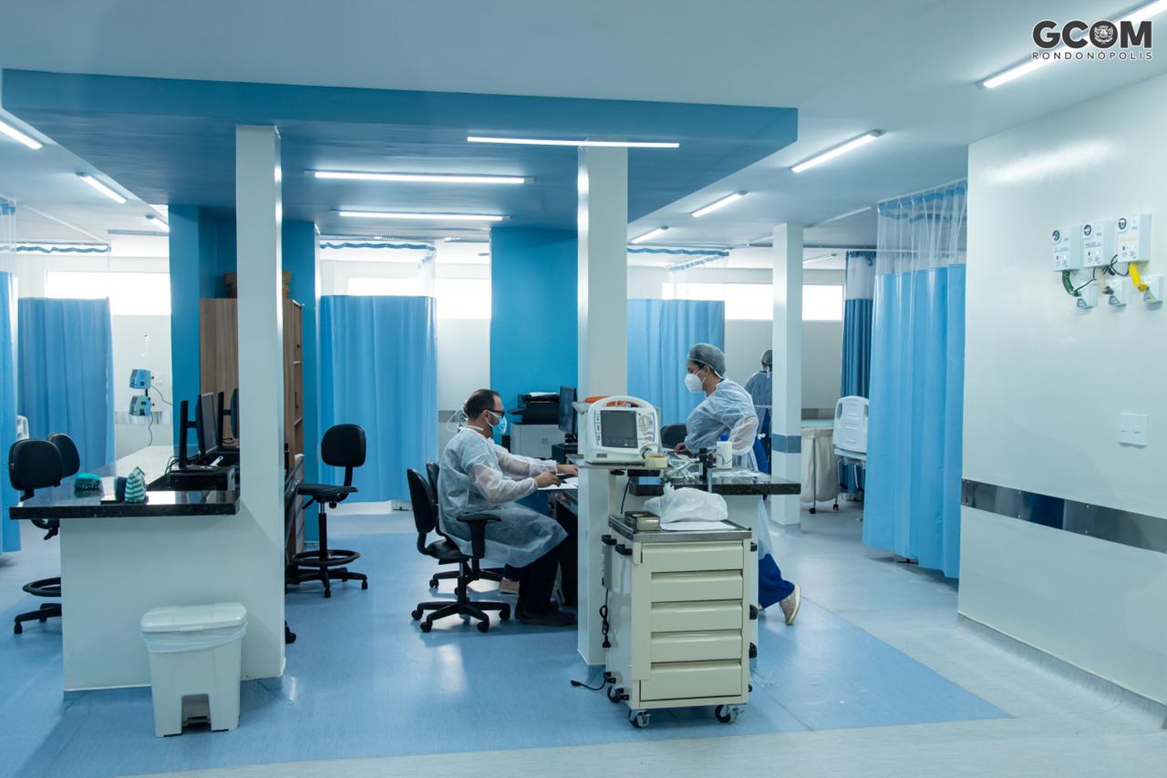 Rondonópolis | UTIS COVID voltam a superlotar e Saúde pede para que população não relaxe nas medidas de segurança
