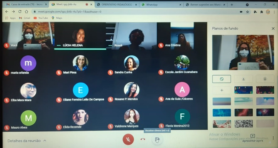Cáceres | Secretaria Municipal de Educação promove encontro online com coordenadores pedagógicos e equipe técnica