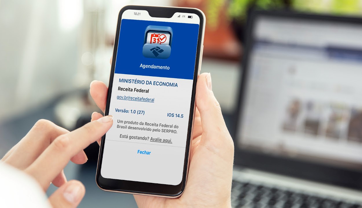 Atendimento presencial da Receita pode ser agendado por aplicativo