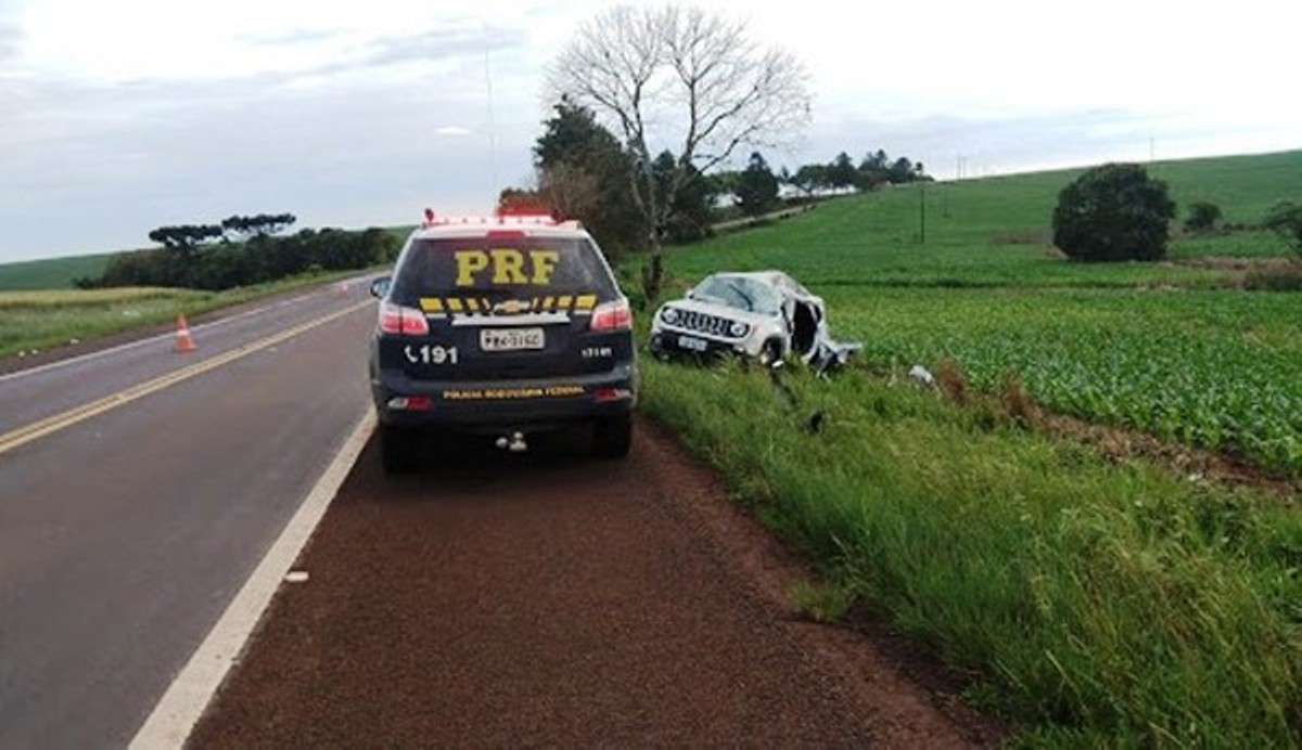 Barra do Garças | Sete pessoas ficam feridas em acidente entre caminhonete e Jeep em rodovia