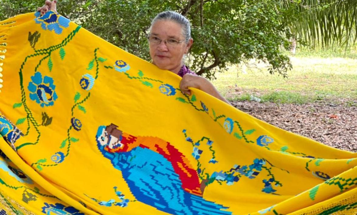 Uma das mais antigas redeiras de Várzea Grande é homenageada com exposição
