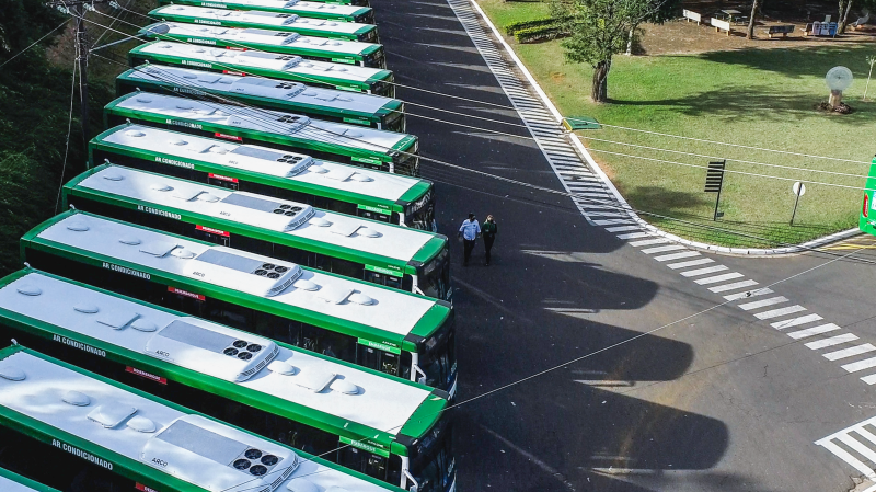 Emanuel promove revolução e Cuiabá terá uma das frotas do transporte público mais modernas do país