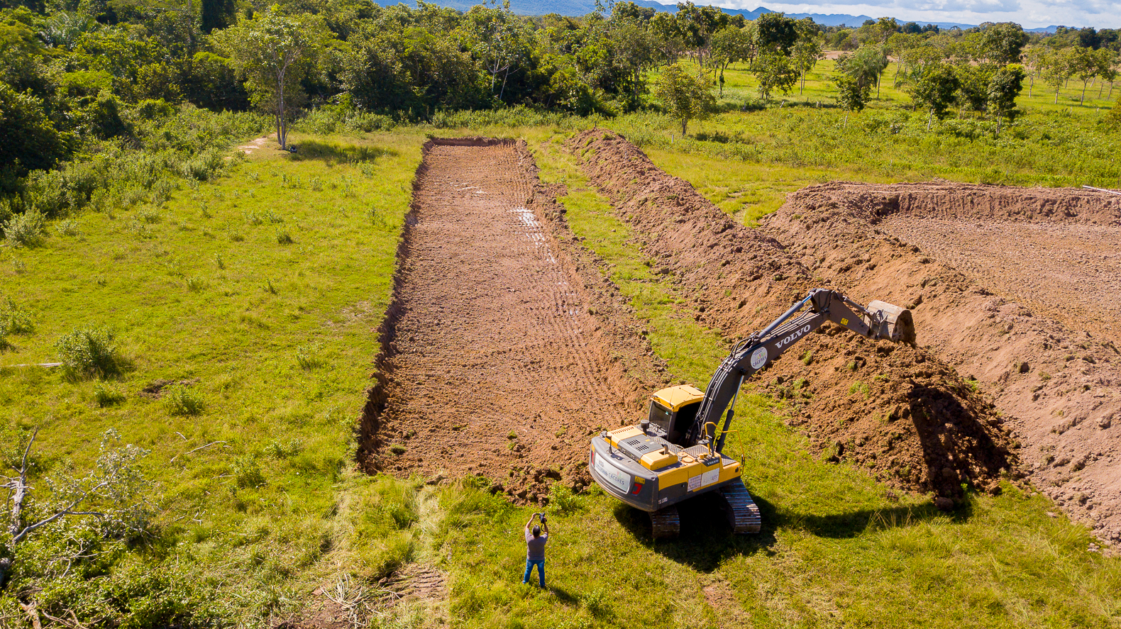 Cáceres | Prefeitura retoma construção de tanques para piscicultura em pequenas propriedades