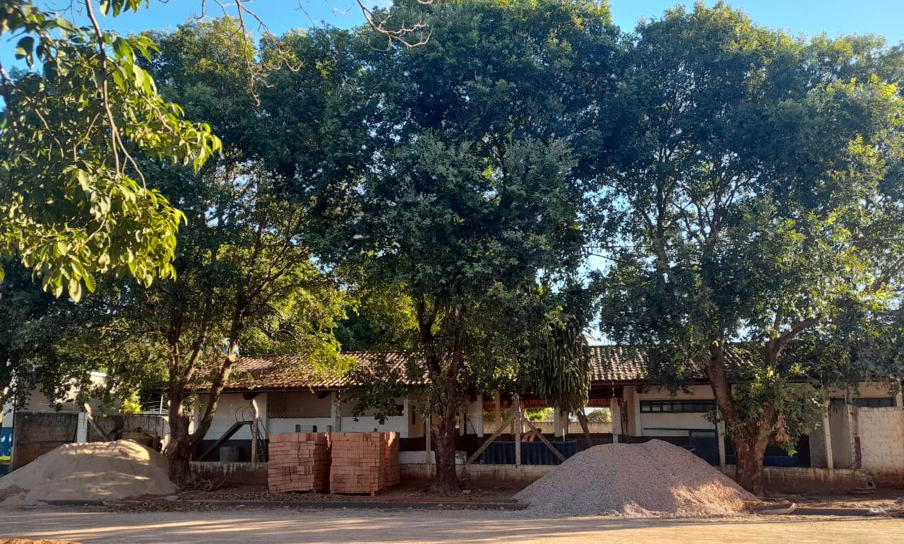Escola Infantil de Nova Galiléia está sendo reformada