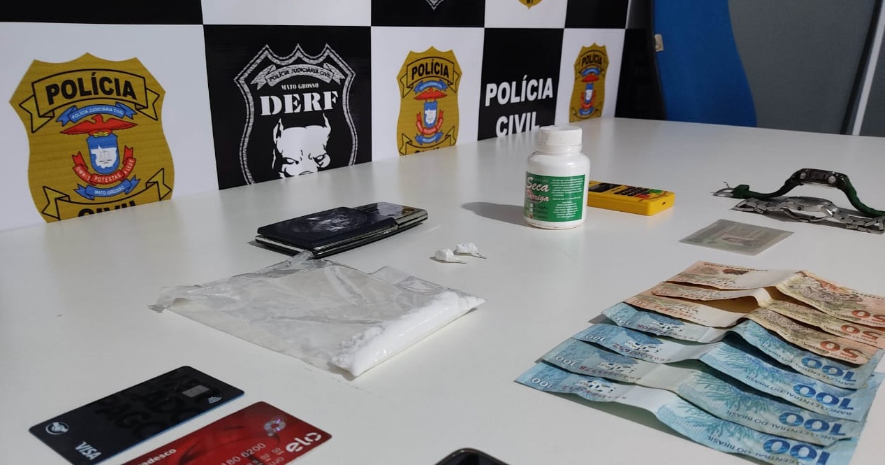 Rondonópolis | Homem que traficava para clientes de casa noturna é preso em flagrante