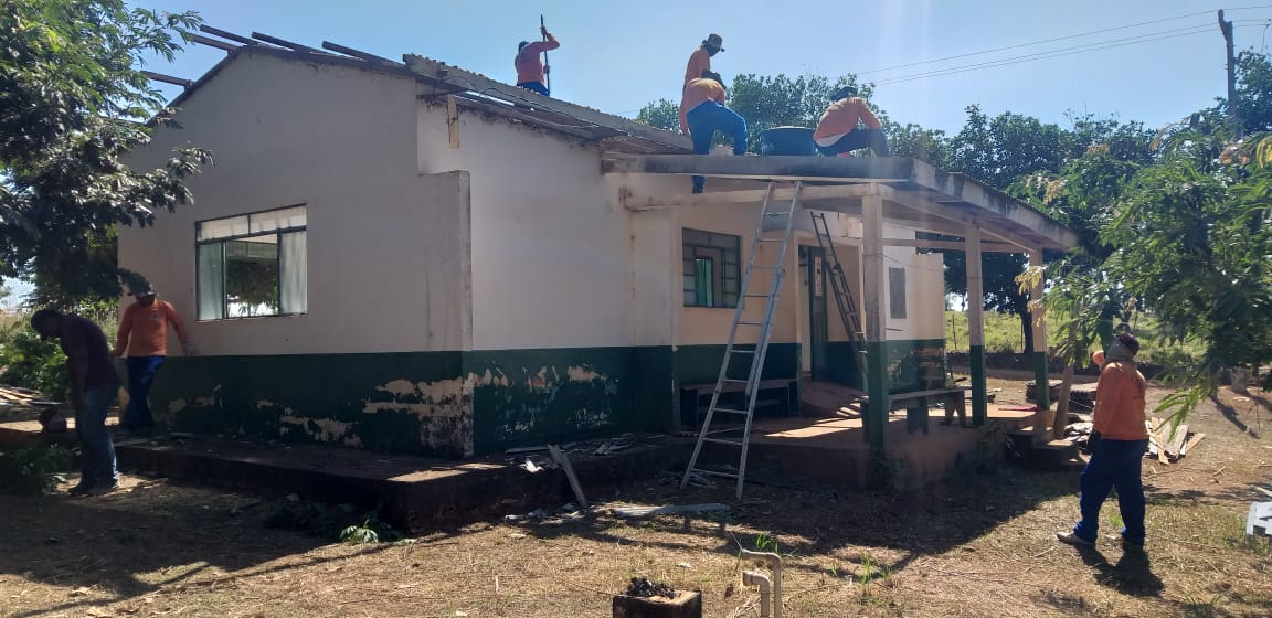 Alta Floresta | Prefeito determina reforma total no PSF da comunidade Ouro Verde