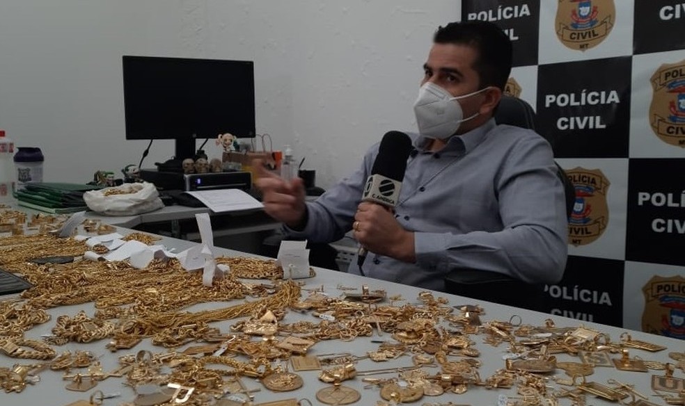 Ladrão finge ser cliente, rouba R$ 50 mil em semijoias e é preso em Cuiabá