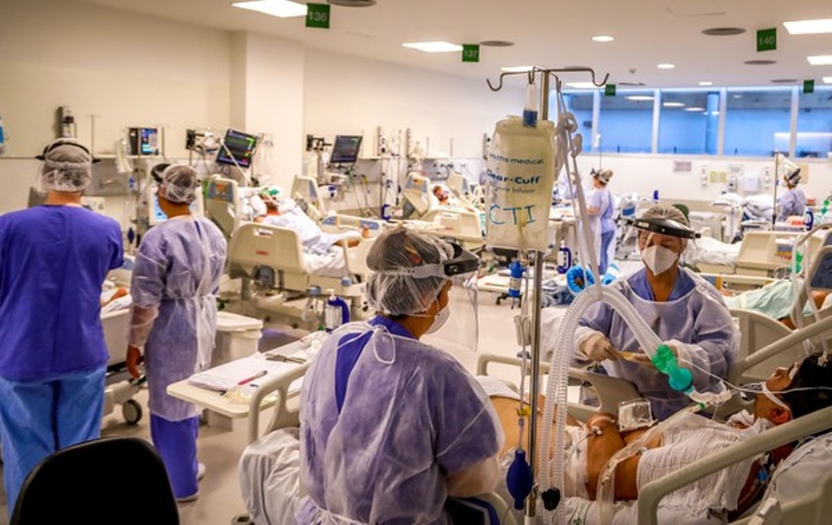 Mato Grosso | Taxa de ocupação de UTIs para pacientes com Covid-19 passa de 90% e apenas 52 leitos estão disponíveis