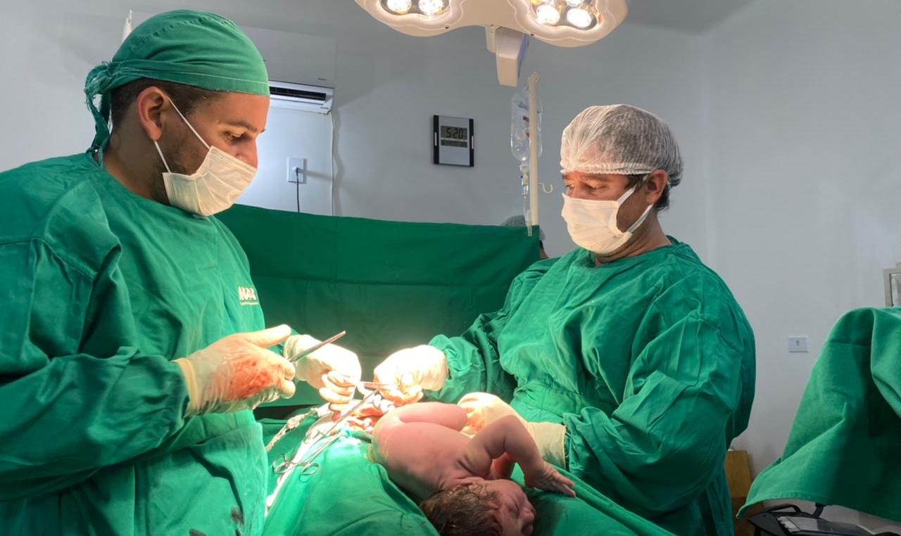 Cinco crianças nascem no Hospital Municipal de Alto Araguaia em uma tarde