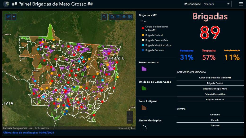 Em meio a cenário crítico para incêndios, levantamento mapeia brigadas em Mato Grosso