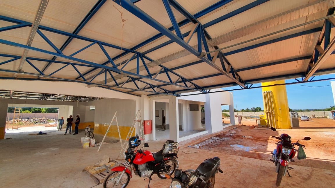 Rondonópolis | Construção da creche do Cidade de Deus entra na fase de acabamento