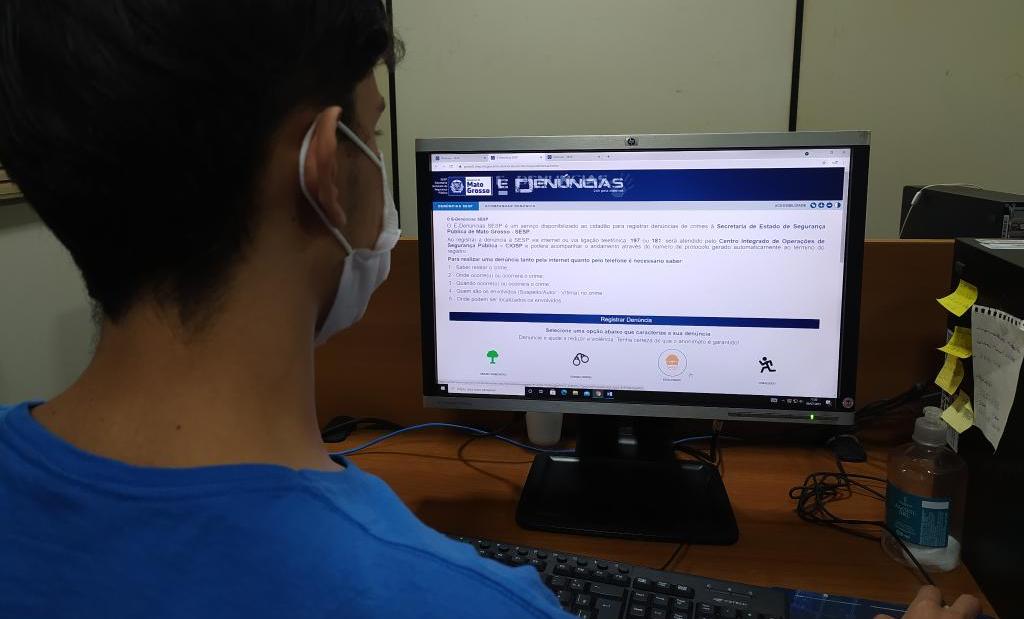 Sesp-MT lança E-denúncias e permite comunicação de crimes pela internet