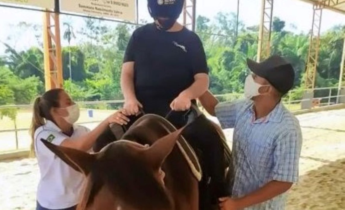 Programa de Equoterapia tem início em Alta Floresta