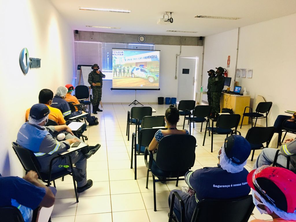 Rondonópolis | Polícia Ambiental ministra palestra de conscientização da preservação do Meio Ambiente