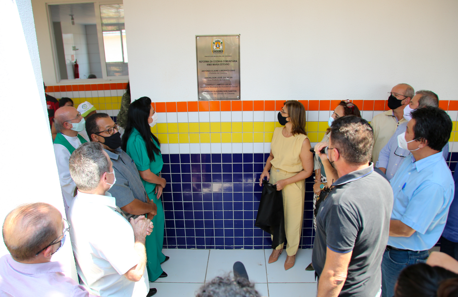 Cáceres | Prefeita reinaugura Cozinha Comunitária Irmã Maria Estevão