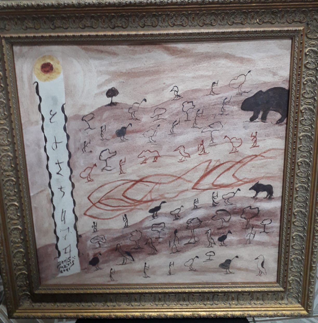 O Misticismo e a natureza impressos na arte de Denis Maris podem ser apreciados no Casario até sábado (21)