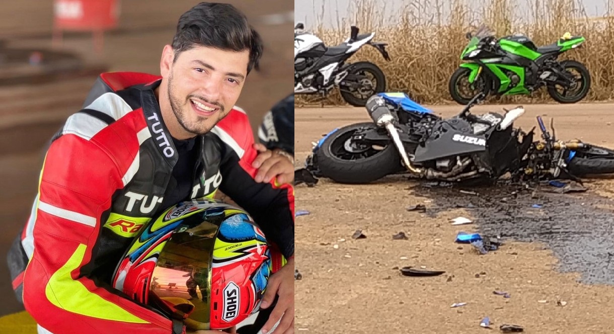 Cuiabá | Empresário morre em acidente com moto de alta cilindrada