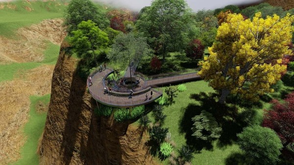 Projeto prevê passarela de vidro no Portão do Inferno e elevador no Véu de Noiva em Chapada dos Guimarães