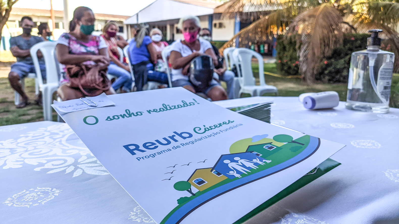 Programa de Regularização Fundiária Urbana da prefeitura continua atendendo população de Cáceres