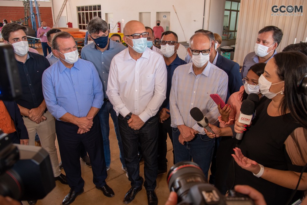 Rondonópolis | Prefeito recebe o Ministro da Educação Milton Ribeiro e apresenta demandas da cidade
