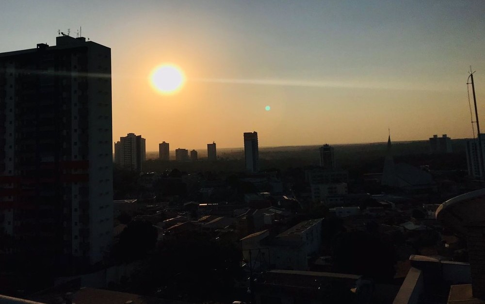 Semana de calor e chuva: Temperatura pode chegar a 42º em Cuiabá