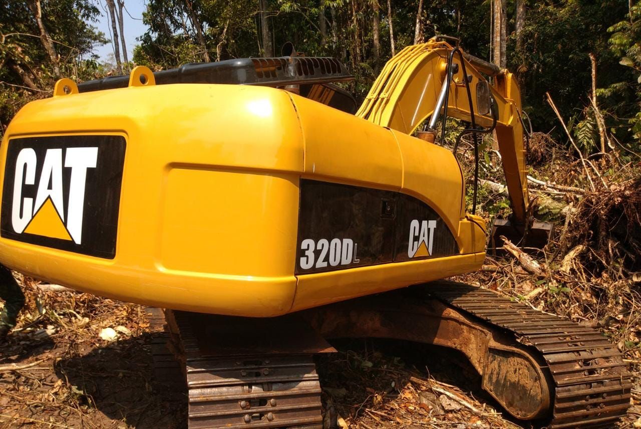 Poxoréu | Polícia Ambiental realiza fiscalização contra desmatamento ilegal