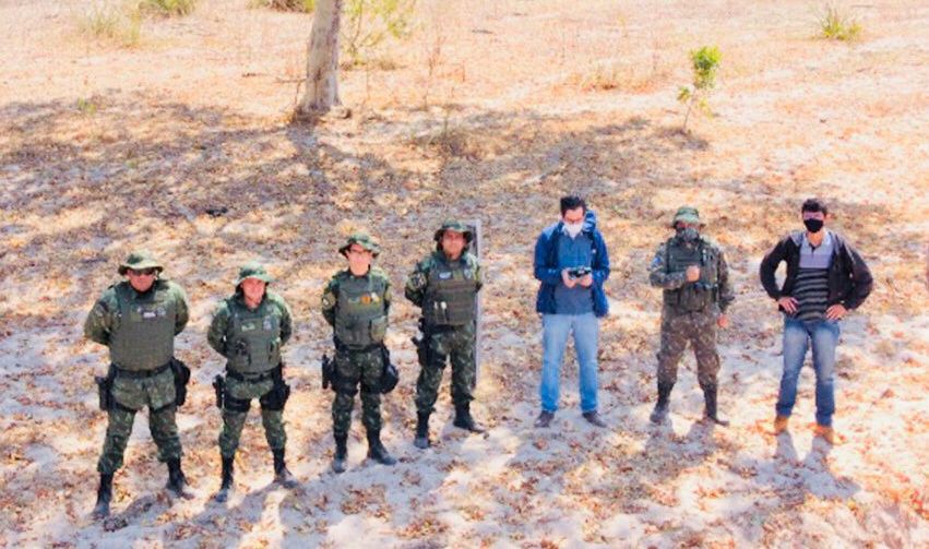 Polícia Ambiental realiza fiscalização e aplica multa por descumprimento de embargo na região do Pantanal