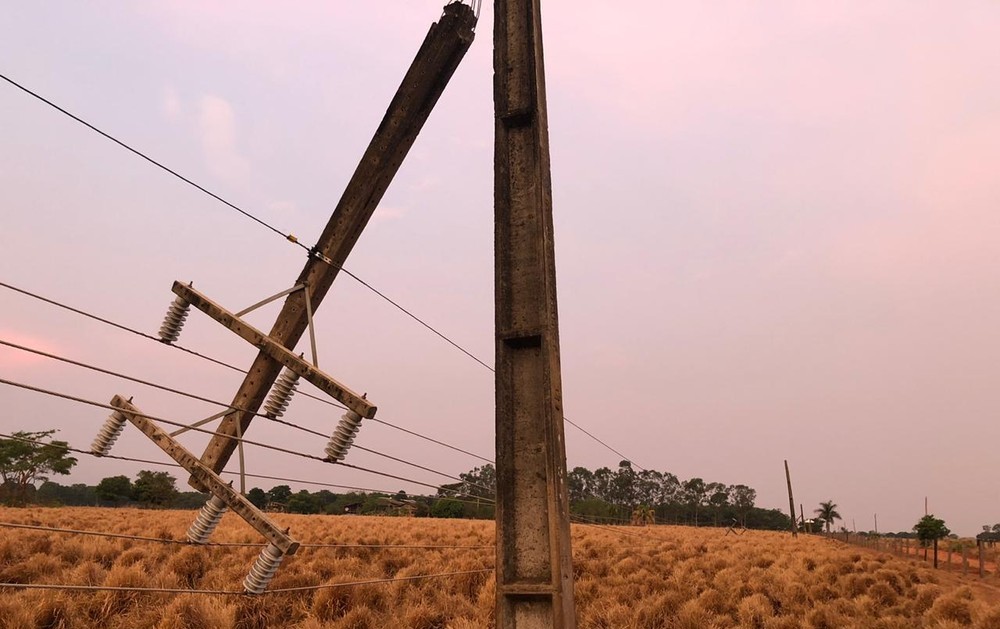 Mato Grosso registra mais de 600 mil raios em apenas três dias