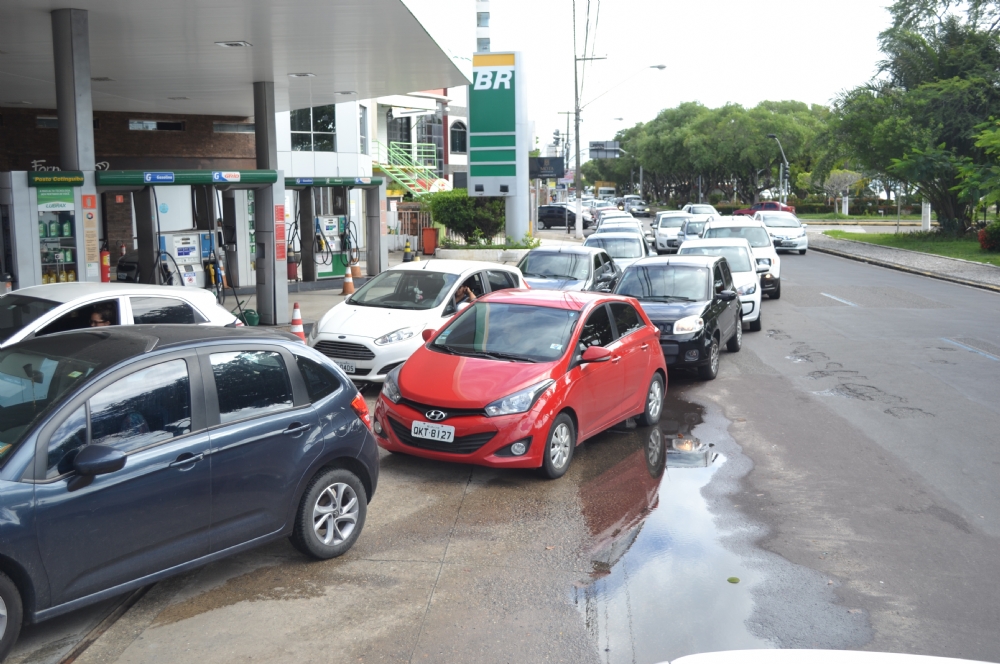 Após protesto dos caminhoneiros, postos de Sinop e outras cidades de Mato Grosso já estão em falta de combustível