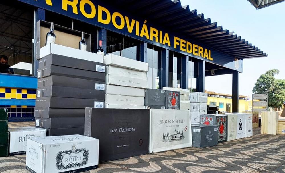 Rondonópolis | Mais de 700 garrafas de vinhos importados são apreendidas