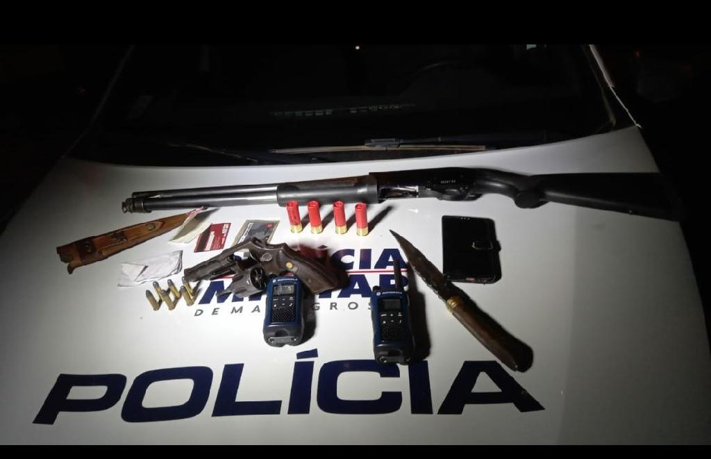 Sinop | PM prende quadrilha e apreende armas de fogo após sequestro e tortura à mulher
