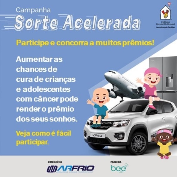 Sorteio beneficente pode tornar sua viagem dos sonhos realidade