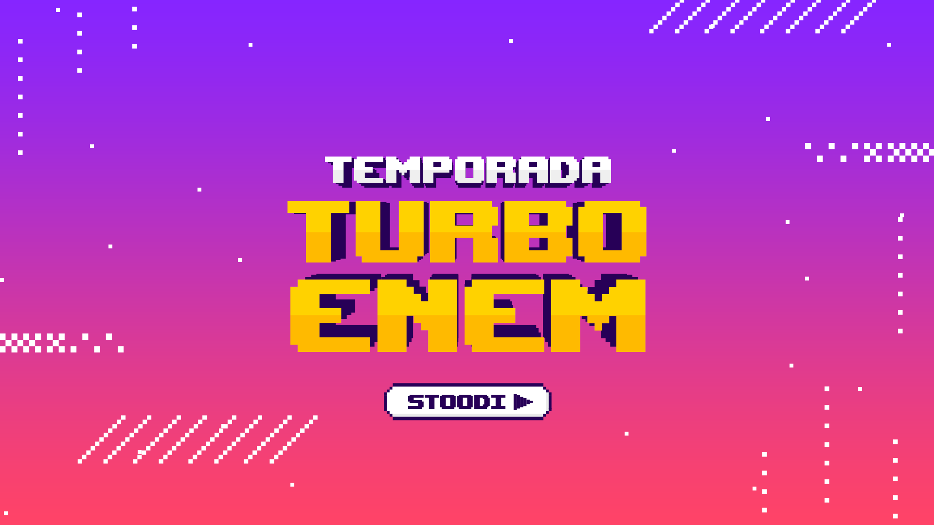 Stoodi realiza Turbo Enem para ajudar os jovens acelerar os estudos na reta final do exame e oferece prêmios exclusivos