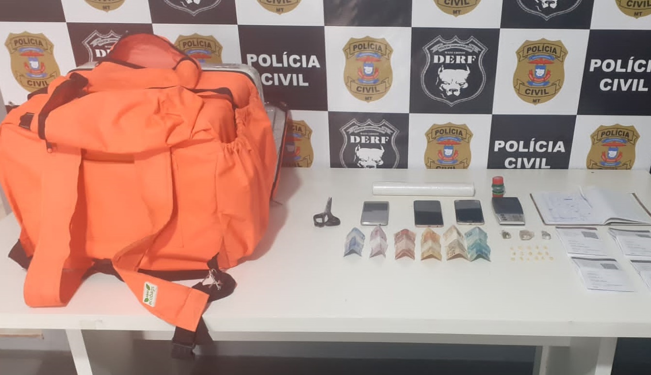 Rondonópolis | Jovens são presos por venda de drogas por delivery